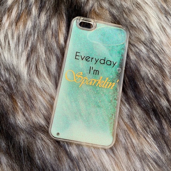 Everyday I’m Sparklin iPhone 6 Plus Case Glitters - Picture 2 of 3